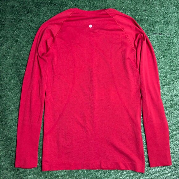 Lululemon Swiftly Tech Long Sleeve Thumbholes 2.0 Running Training Shirt Size 8 - Picture 7 of 12